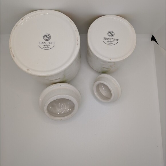 Spectrum Designz Farmwood Valley Fall Harvest Canister Set Sunflowers Pumpkins - Picture 4 of 6